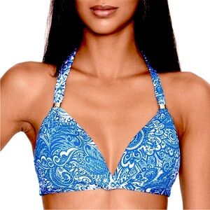NWT’s Ralph Lauren paisley triangle bikini top